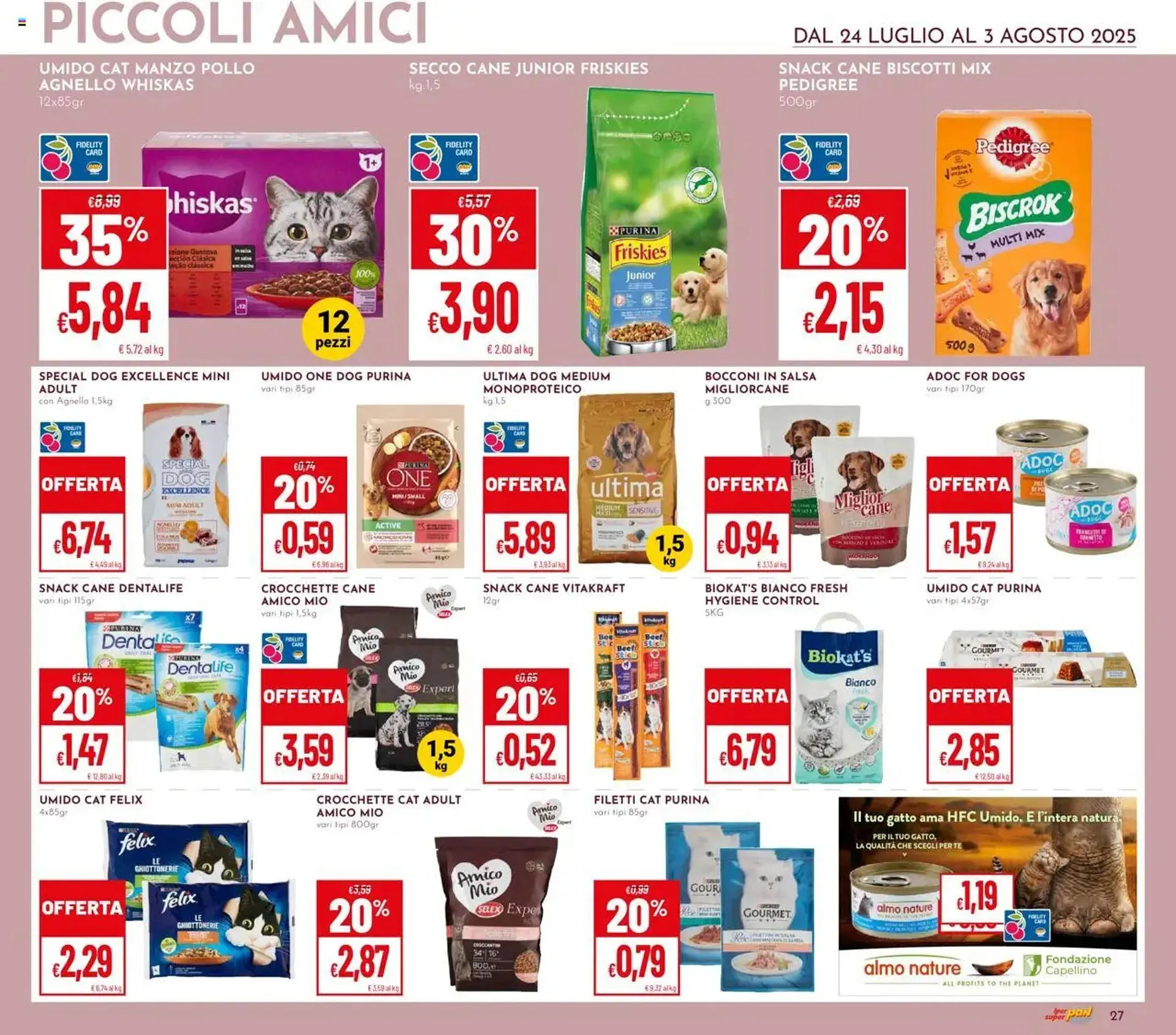 Volantino Pan da 24 luglio a 3 agosto di 2025 - Pagina del volantino 27