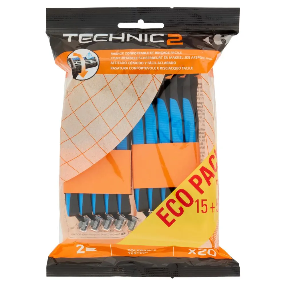 Carrefour Technic 2 Eco Pack 15 + 5 pz
