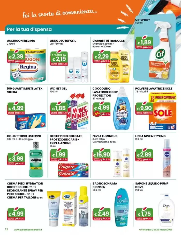 Offerta di Primavere da 12 marzo a 25 marzo di 2025 - Pagina del volantino 22