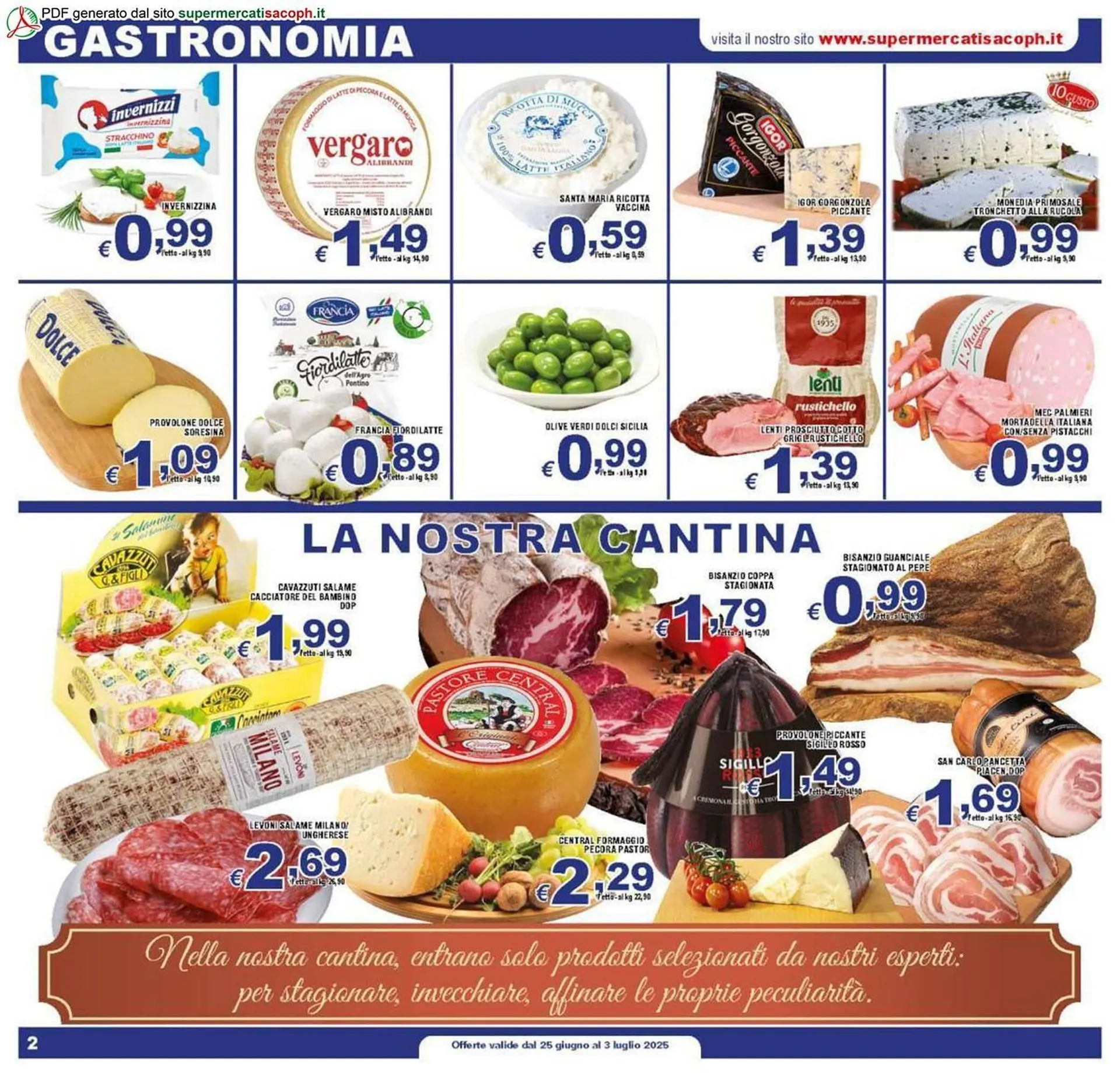 Volantino Sacoph da 25 giugno a 3 luglio di 2025 - Pagina del volantino 2