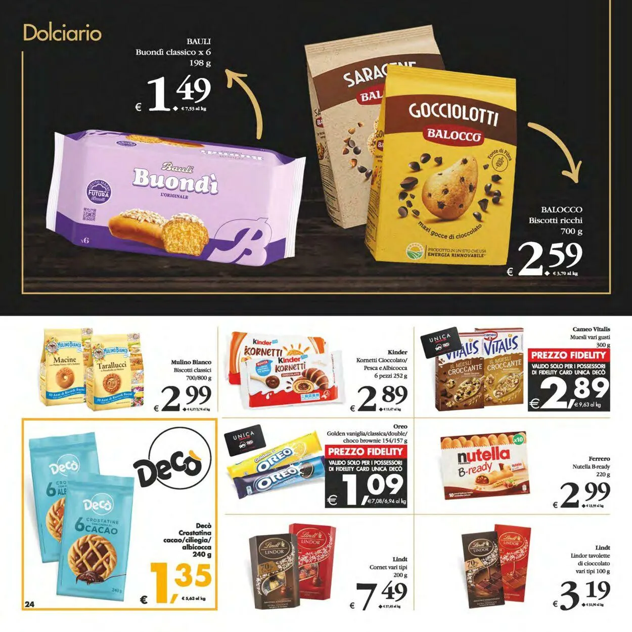 Deco Volantino attuale da 4 novembre a 13 novembre di 2025 - Pagina del volantino 24