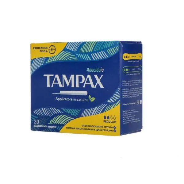 ASSORBENTI INTERNI TAMPAX REGULAR 20PZ