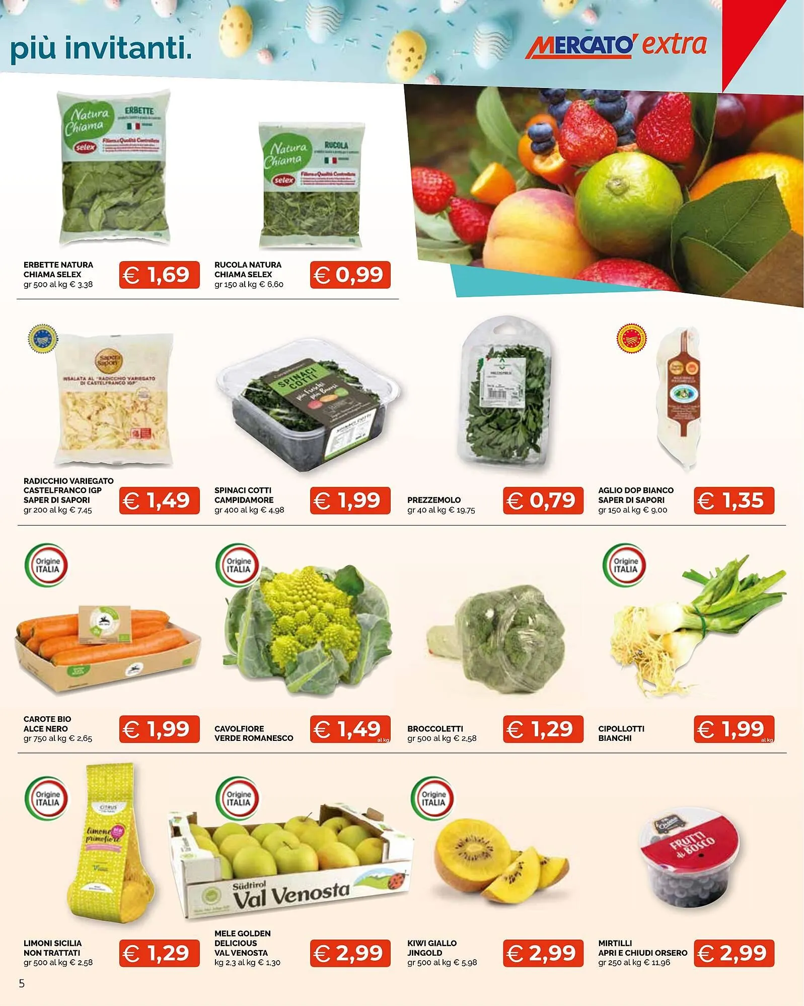 Volantino Mercatò Extra da 23 marzo a 26 marzo di 2026 - Pagina del volantino 5