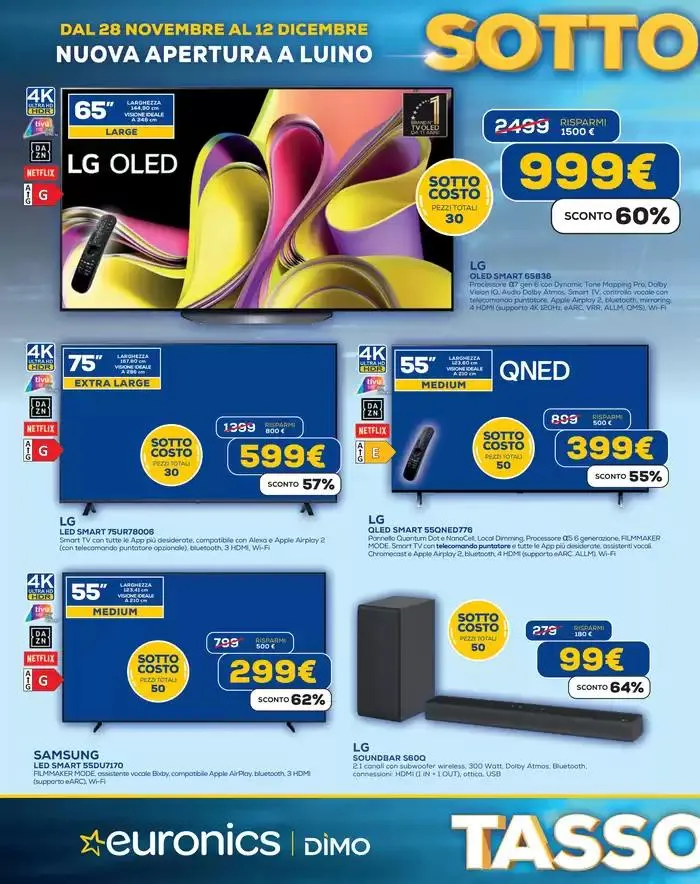 Sottocosto da 28 novembre a 12 dicembre di 2024 - Pagina del volantino 4