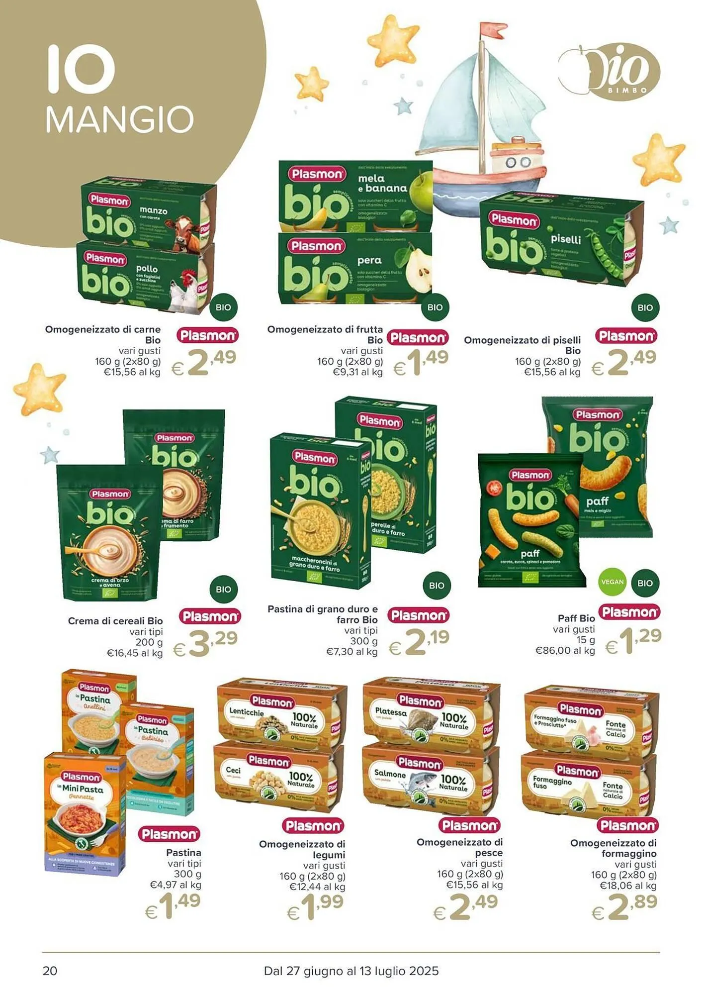 Volantino Io Bimbo da 27 giugno a 13 luglio di 2025 - Pagina del volantino 20