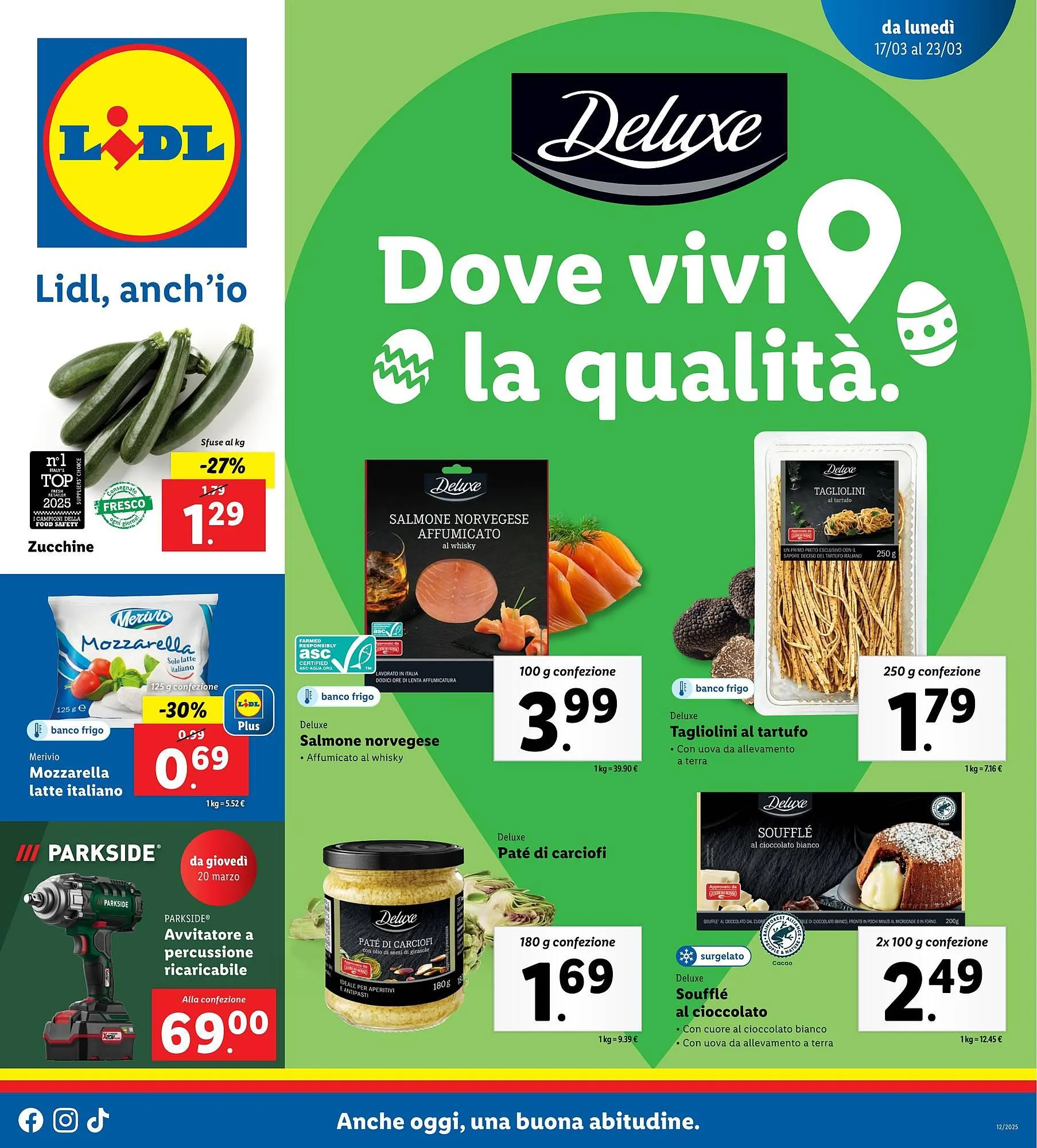 Volantino Lidl da 17 marzo a 23 marzo di 2025 - Pagina del volantino 1