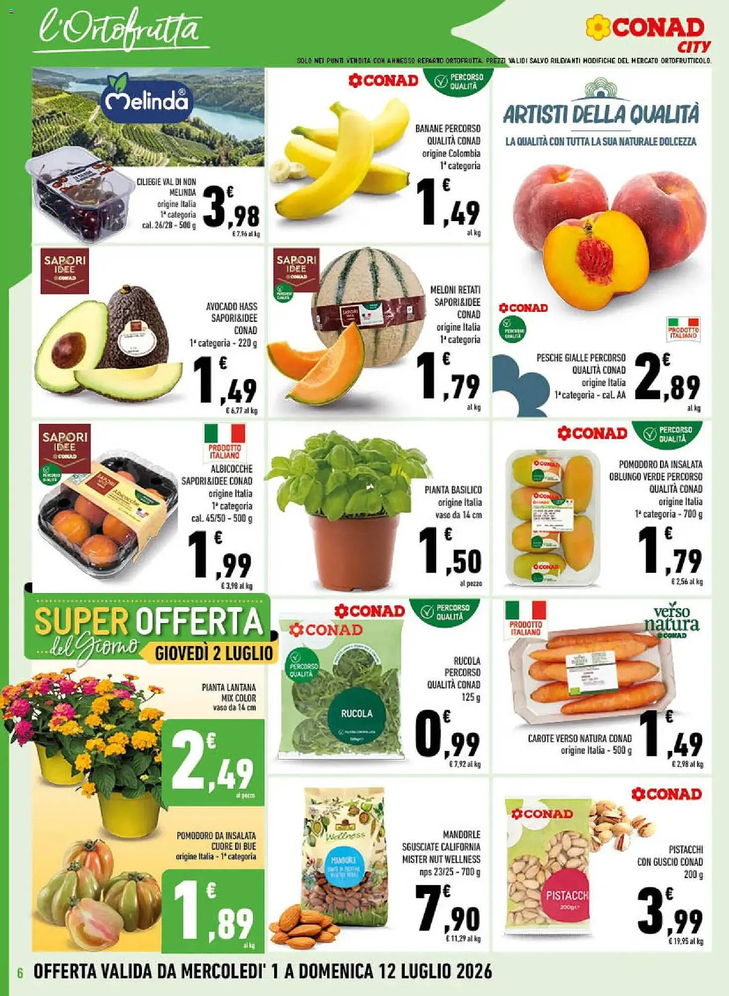 Volantino Conad da 1 luglio a 12 luglio di 2026 - Pagina del volantino 6