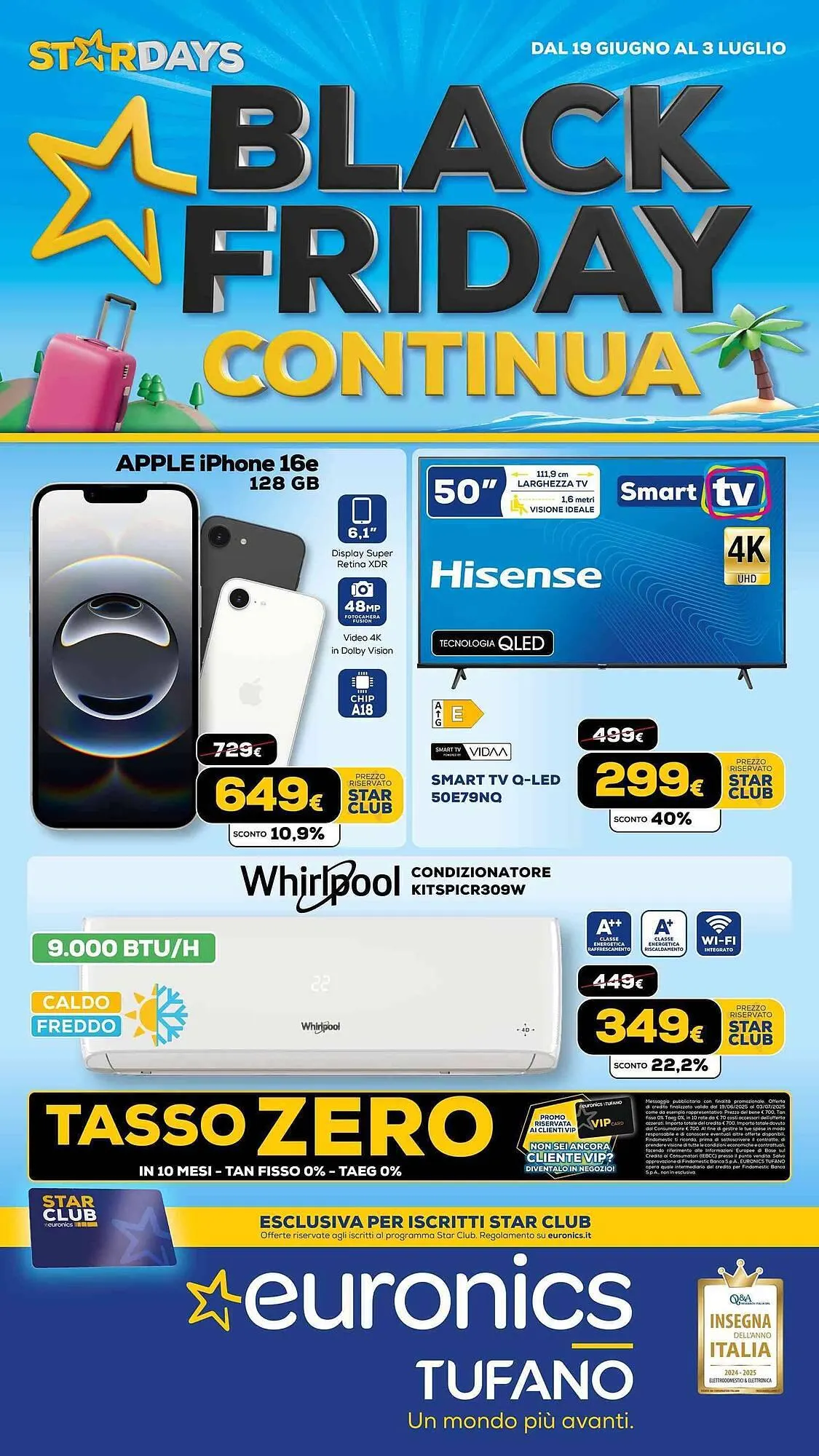 Volantino Euronics da 20 giugno a 3 luglio di 2025 - Pagina del volantino 1