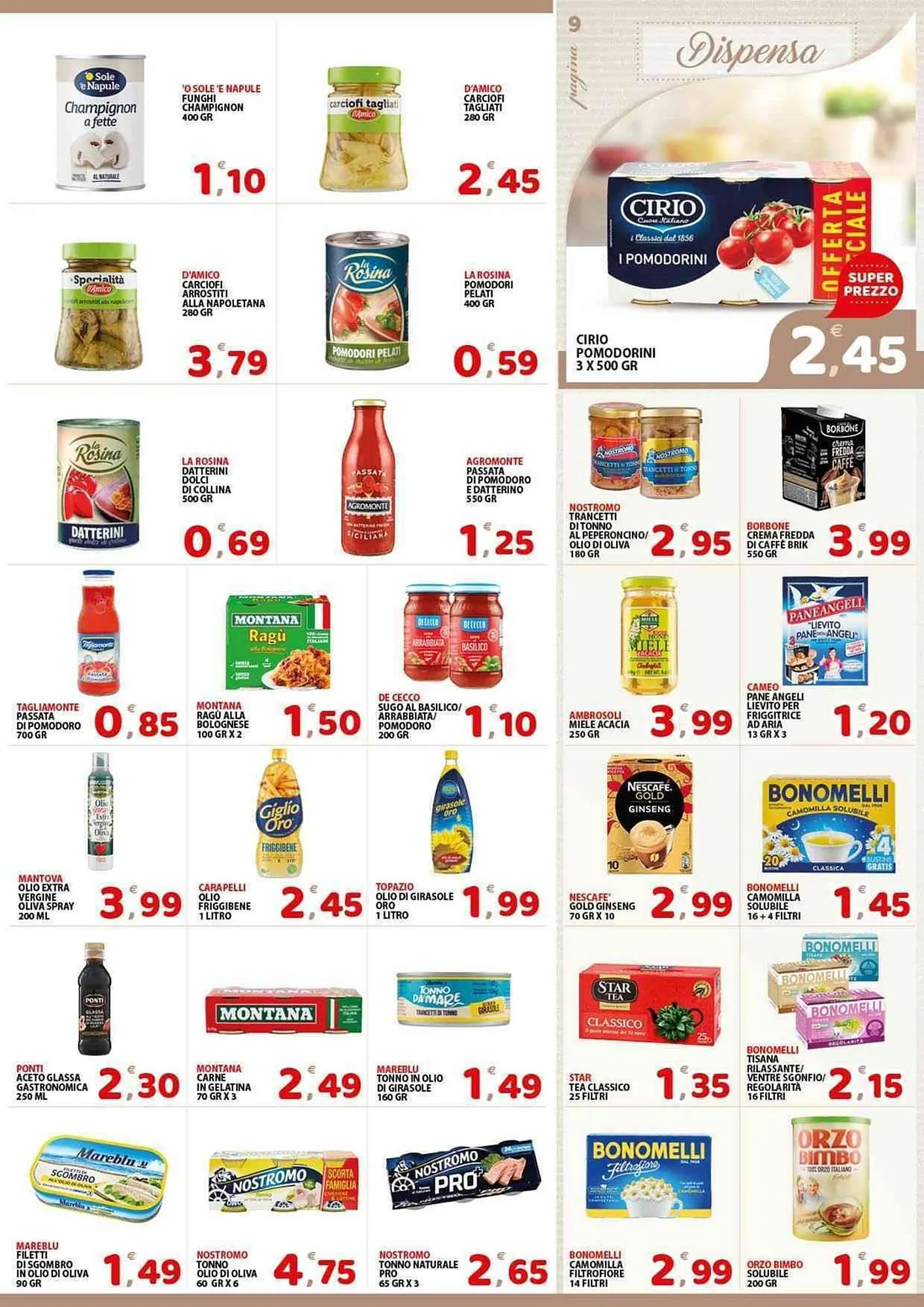 Volantino Premium Supermercati da 3 ottobre a 15 ottobre di 2025 - Pagina del volantino 9