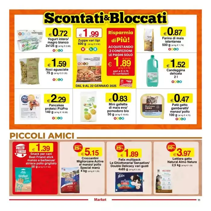 Sconti dal 25% al 50% da 9 gennaio a 22 gennaio di 2025 - Pagina del volantino 11