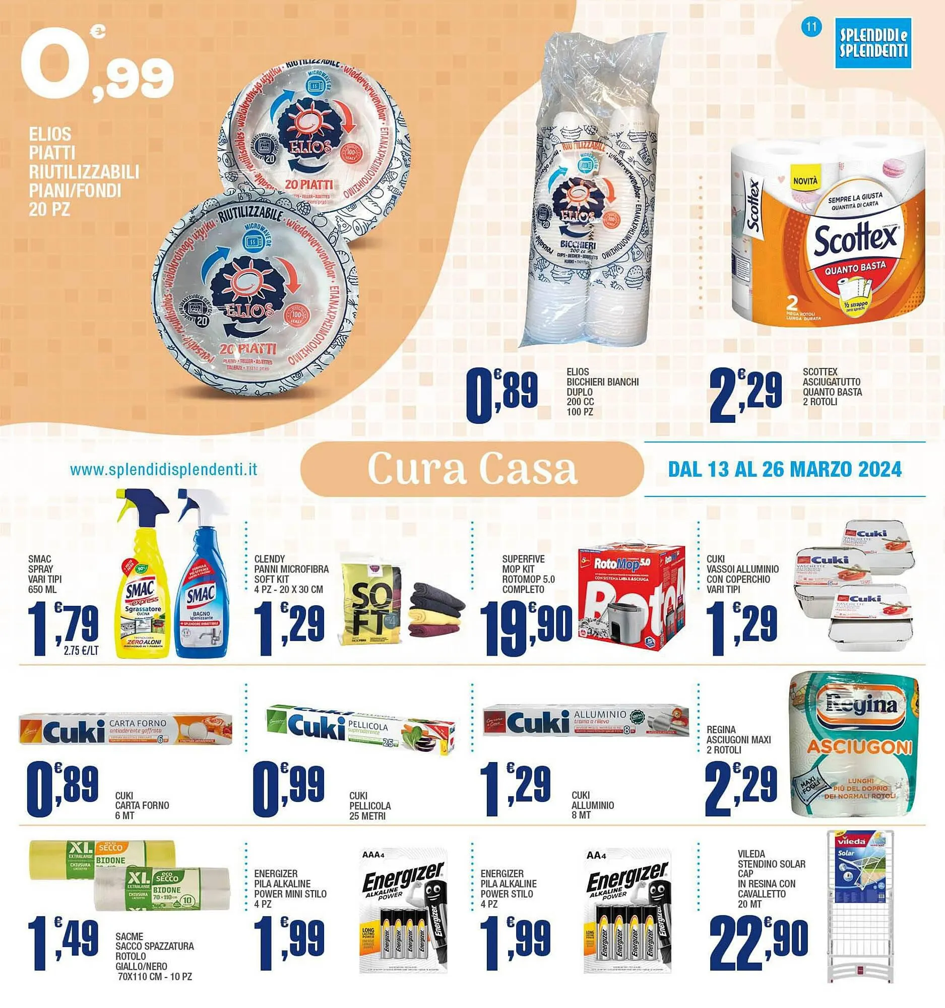 Volantino Splendidi e Splendenti da 13 marzo a 26 marzo di 2024 - Pagina del volantino 11