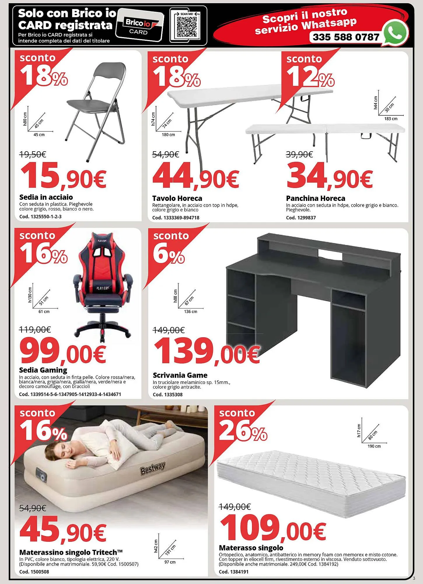 Volantino Brico Io da 23 novembre a 24 dicembre di 2023 - Pagina del volantino 3