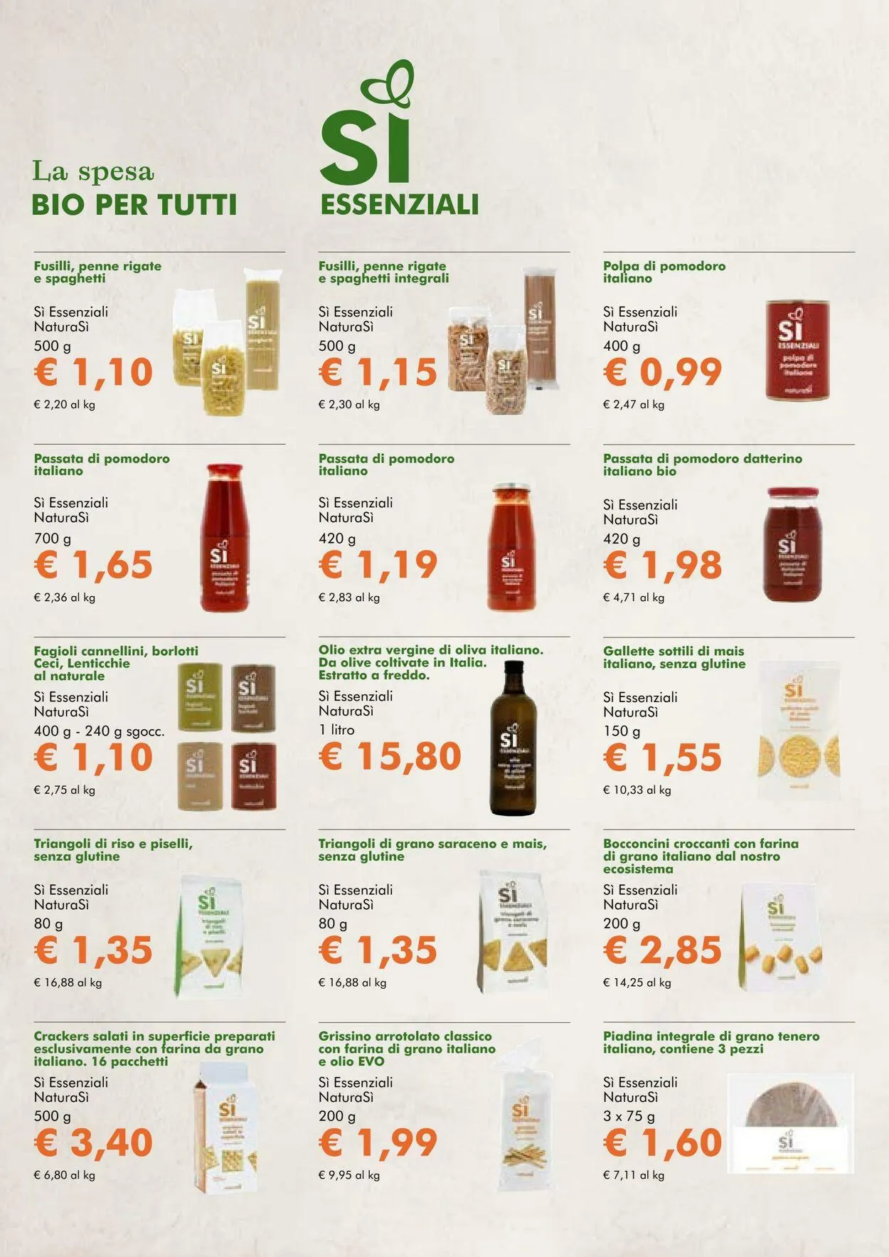 Natura Sì Volantino attuale da 22 luglio a 5 agosto di 2025 - Pagina del volantino 4
