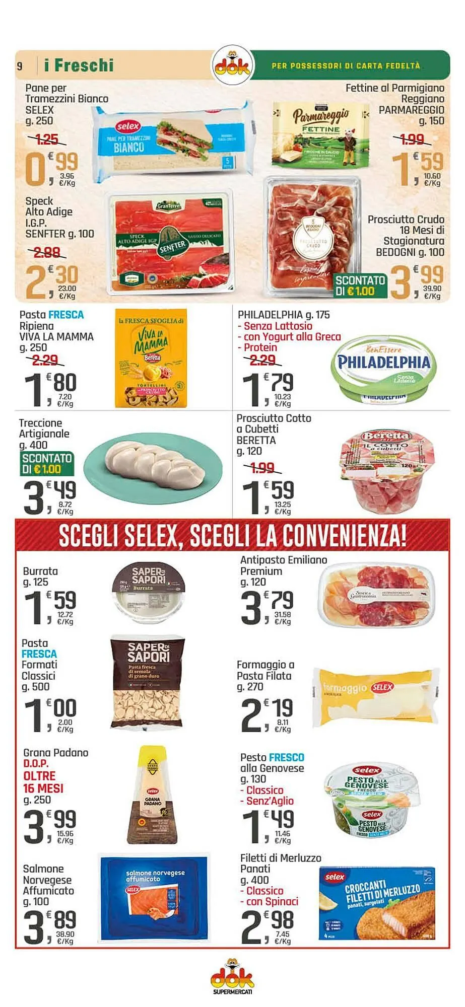 Volantino Supermercati Dok da 4 dicembre a 14 dicembre di 2025 - Pagina del volantino 9