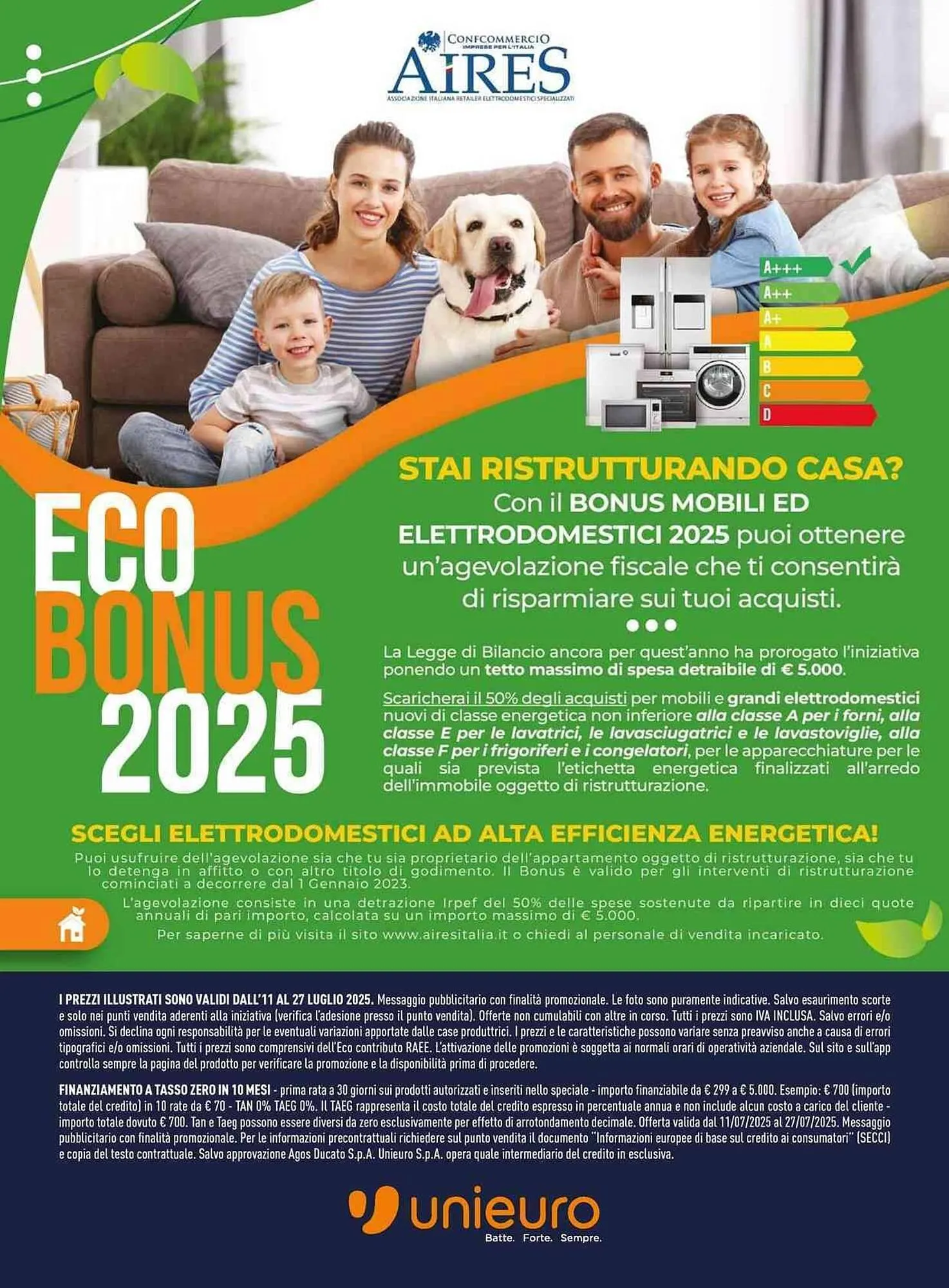 Volantino Unieuro da 11 luglio a 27 luglio di 2025 - Pagina del volantino 17