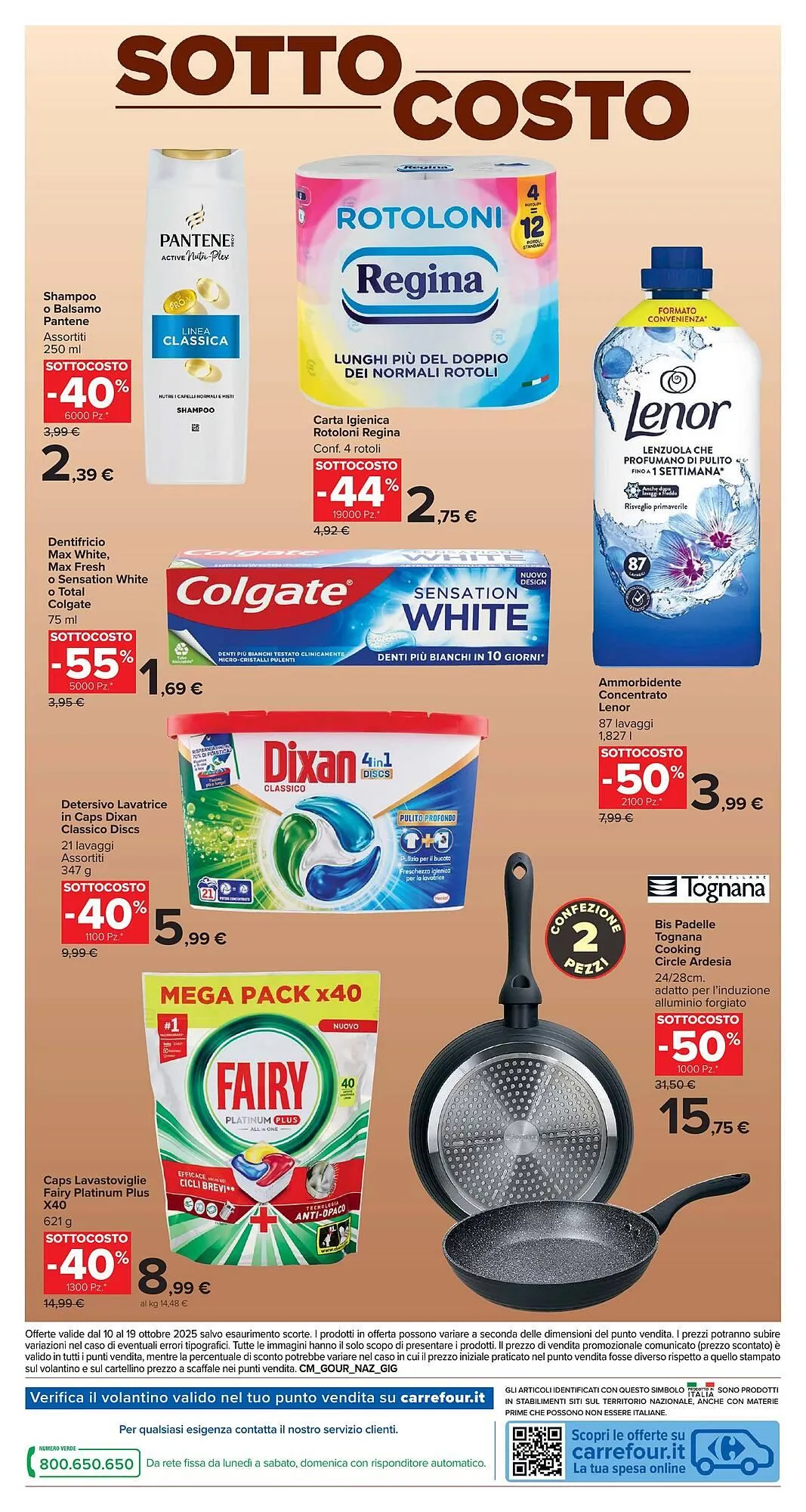 Volantino Carrefour Market da 10 ottobre a 19 ottobre di 2025 - Pagina del volantino 22