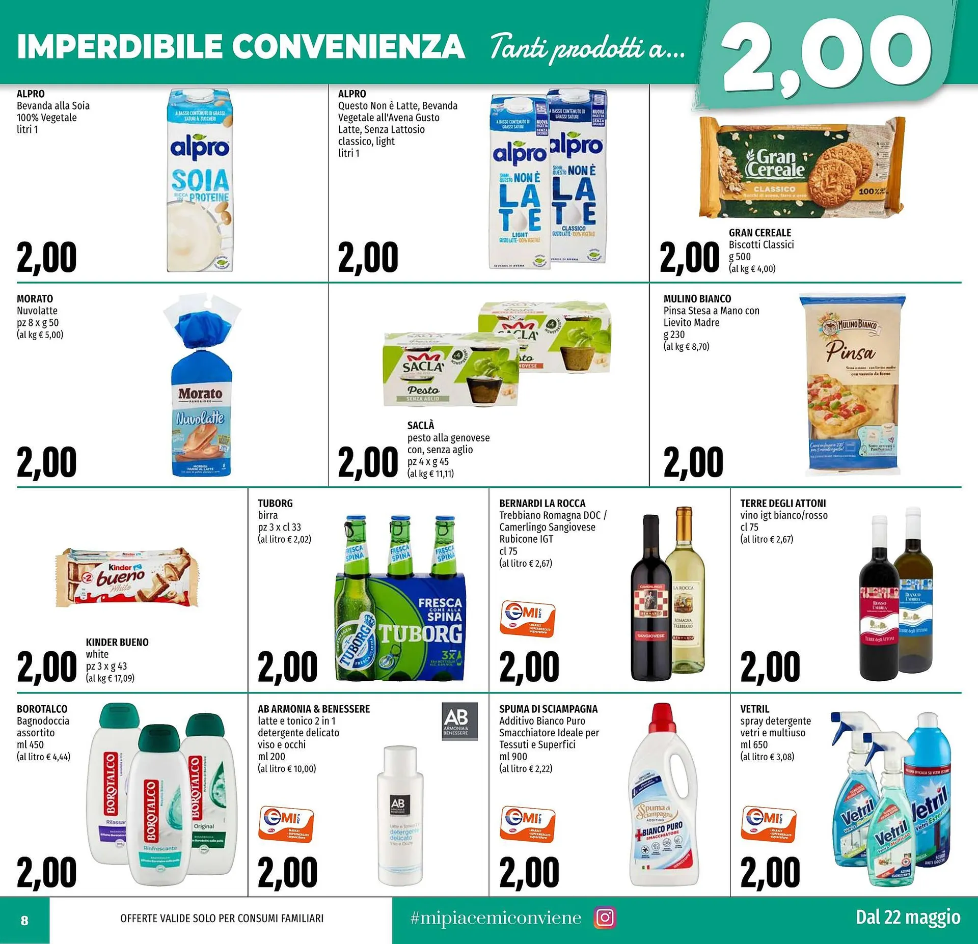 Volantino Emi Supermercati da 22 maggio a 4 giugno di 2025 - Pagina del volantino 8