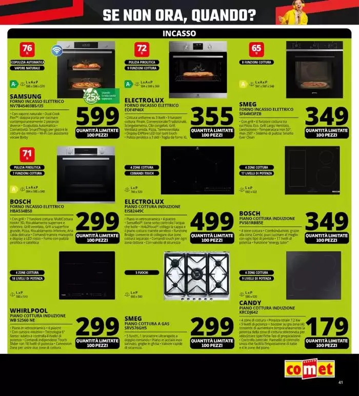 Black Friday Gran Finale da Comet! da 27 novembre a 2 dicembre di 2024 - Pagina del volantino 41