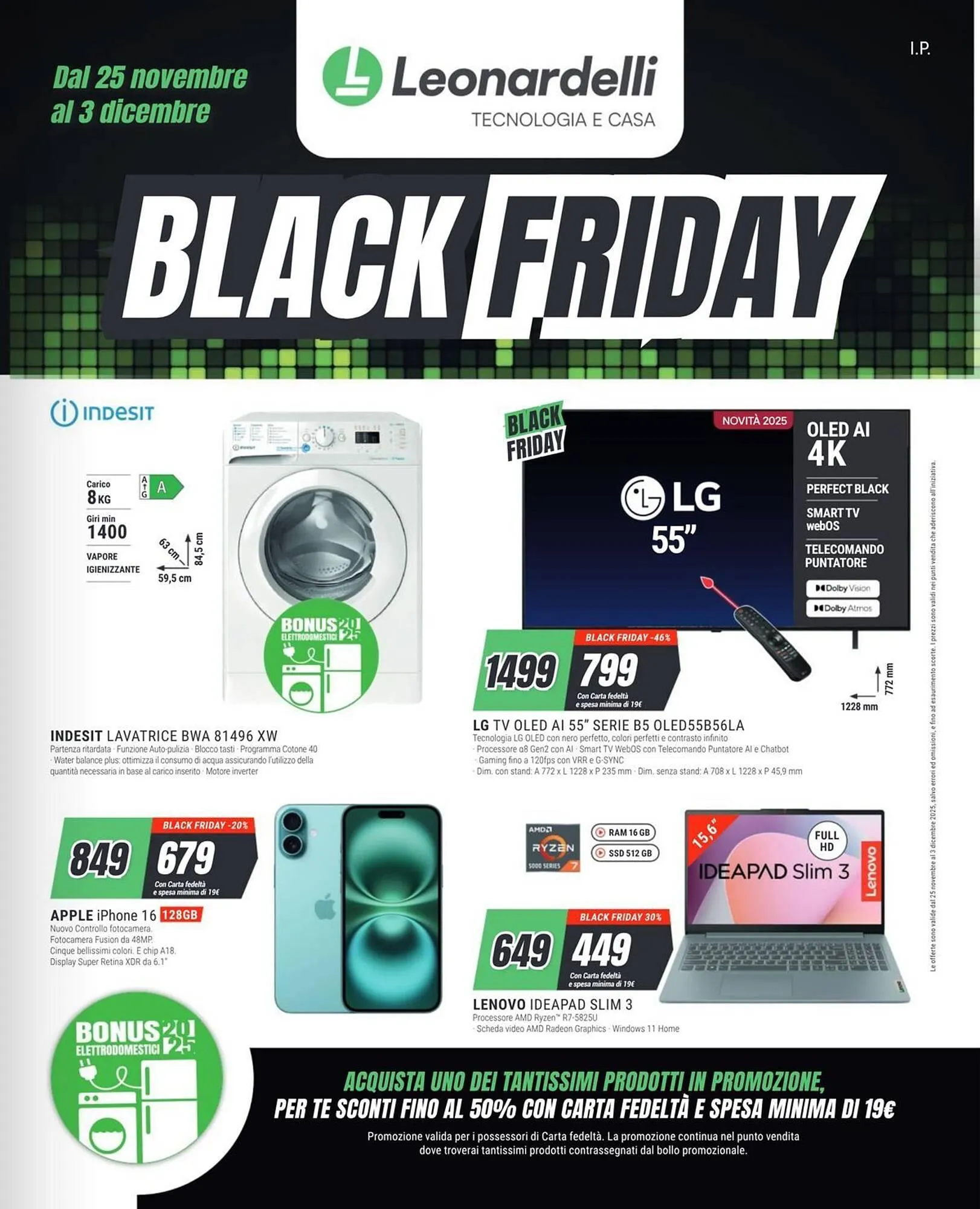 Volantino Leonardelli da 25 novembre a 3 dicembre di 2025 - Pagina del volantino 1