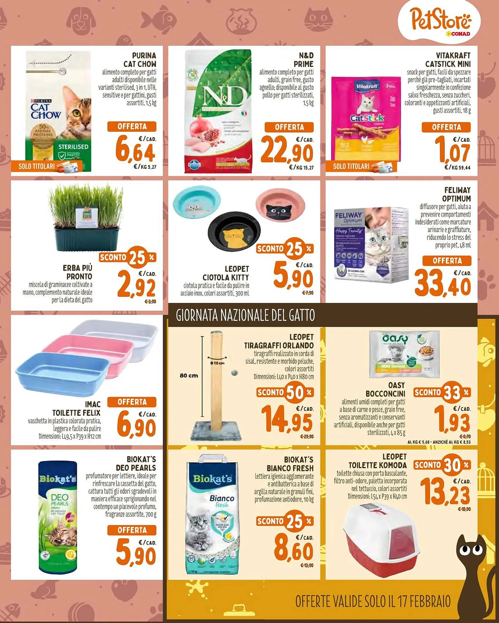 Volantino Pet Store Conad da 7 febbraio a 5 marzo di 2024 - Pagina del volantino 5