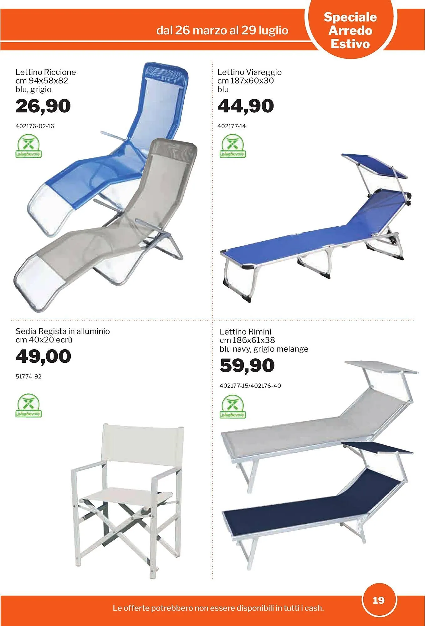 Volantino GrosMarket da 26 marzo a 29 luglio di 2025 - Pagina del volantino 19