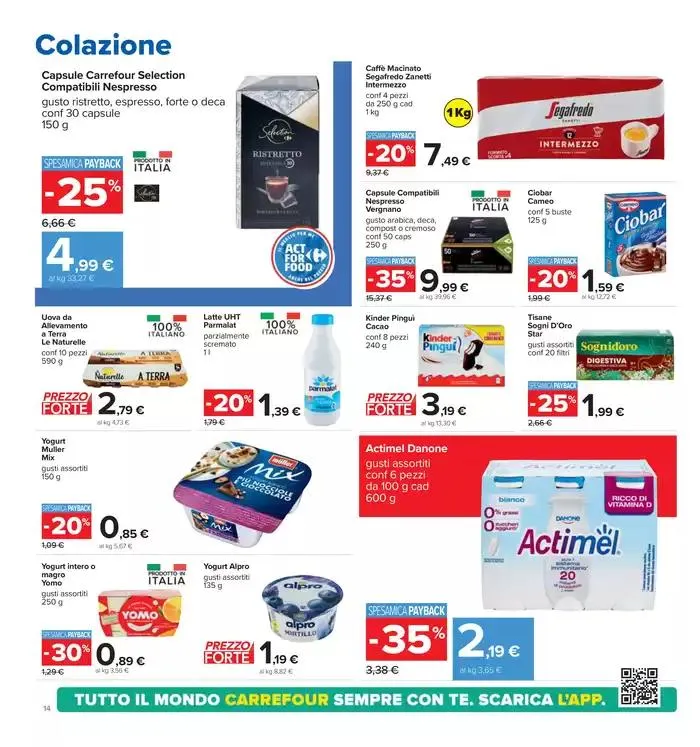 Sottocosto freschi da 24 ottobre a 7 novembre di 2024 - Pagina del volantino 14