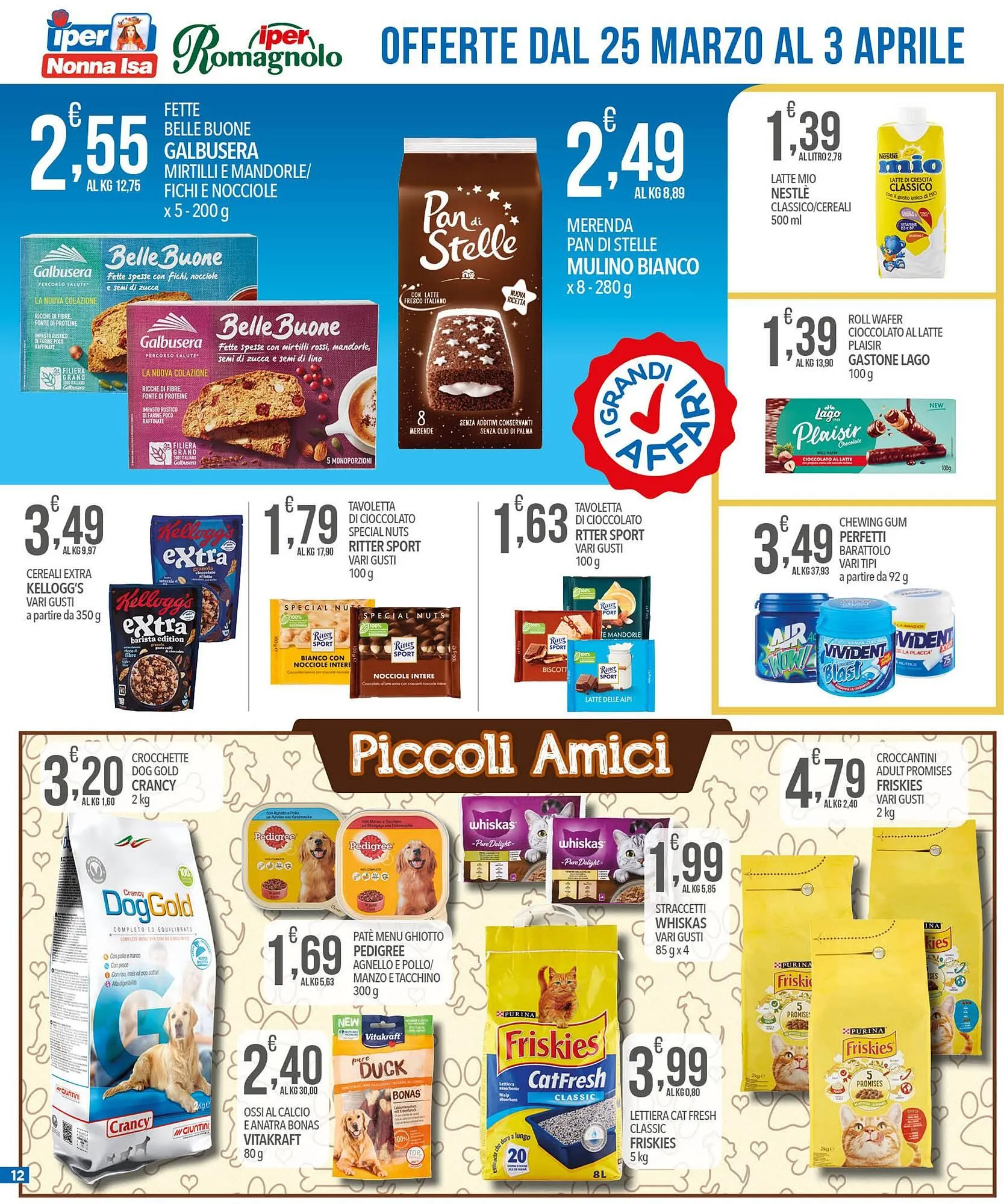 Volantino Iper Romagnolo da 25 marzo a 3 aprile di 2025 - Pagina del volantino 12