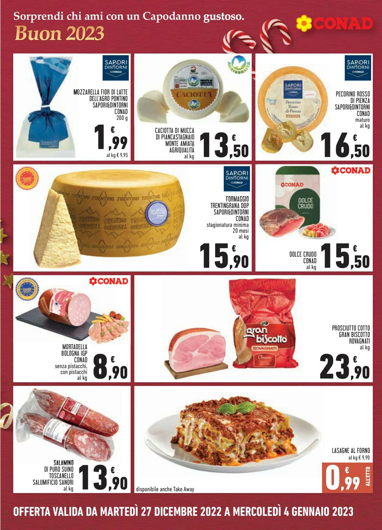 Conad Volantino attuale da 22 gennaio a 4 gennaio di 2025 - Pagina del volantino 4