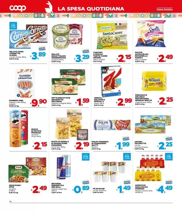 Una pasqua di sorprese da 10 aprile a 22 aprile di 2025 - Pagina del volantino 14