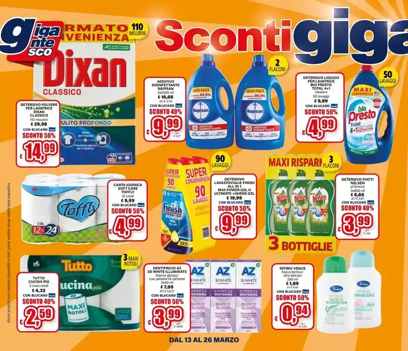 Sconti giganteschi da 13 marzo a 26 marzo di 2025 - Pagina del volantino 4