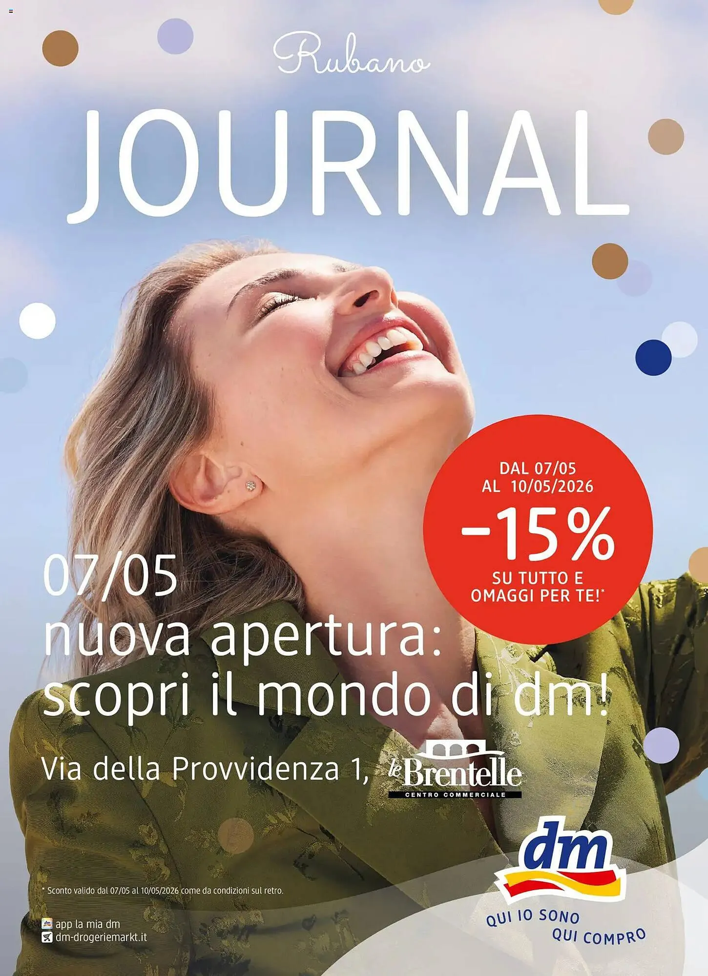 Volantino dm drogerie markt da 7 maggio a 3 giugno di 2026 - Pagina del volantino 1