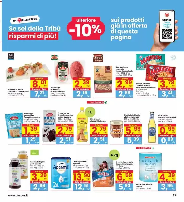 Corrono gli sconti fino al 50% da 8 maggio a 21 maggio di 2025 - Pagina del volantino 23