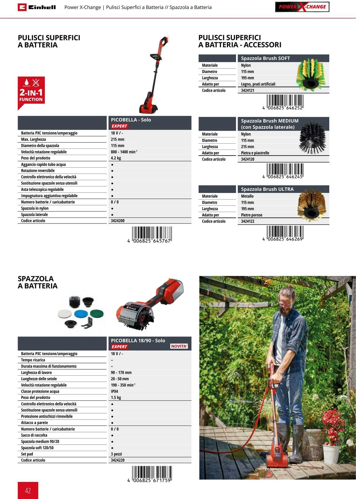 Einhell da 17 giugno a 17 settembre di 2025 - Pagina del volantino 42