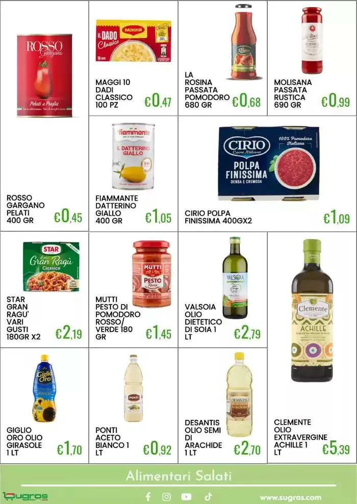 I sapori d'Italia oltre i confini da 9 marzo a 29 marzo di 2025 - Pagina del volantino 24