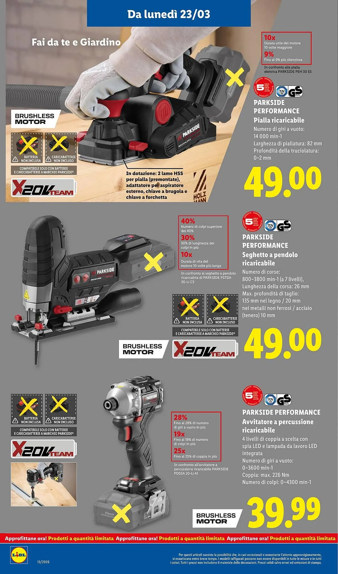 Volantino Lidl da 23 marzo a 29 marzo di 2026 - Pagina del volantino 32