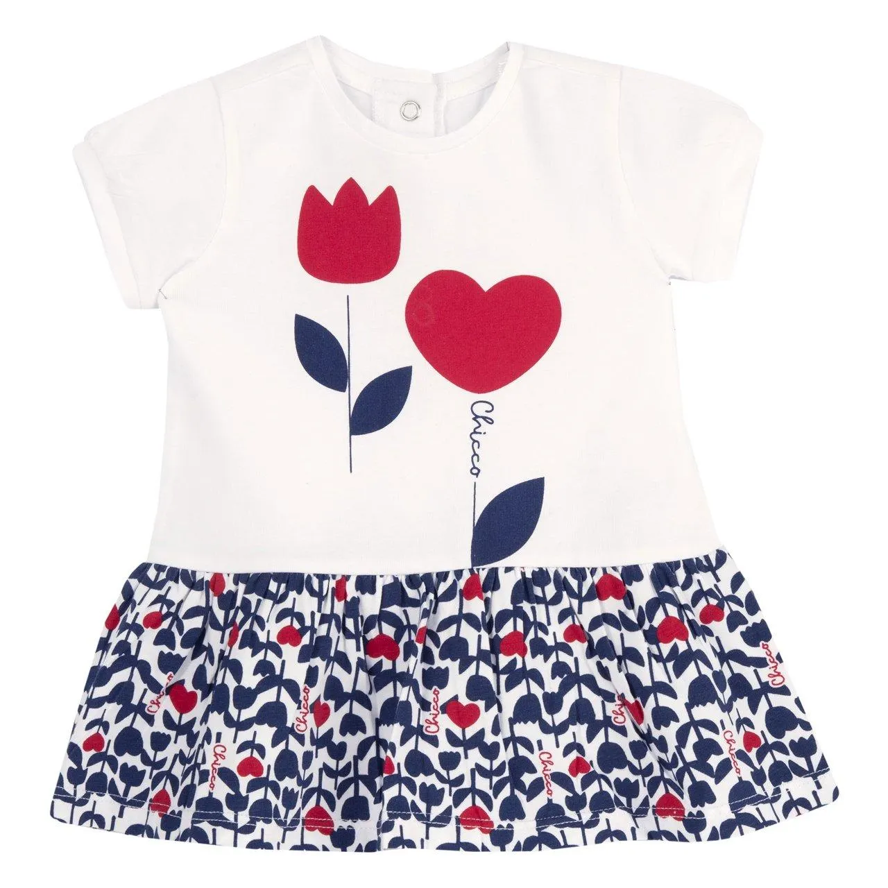 Vestito manica corta