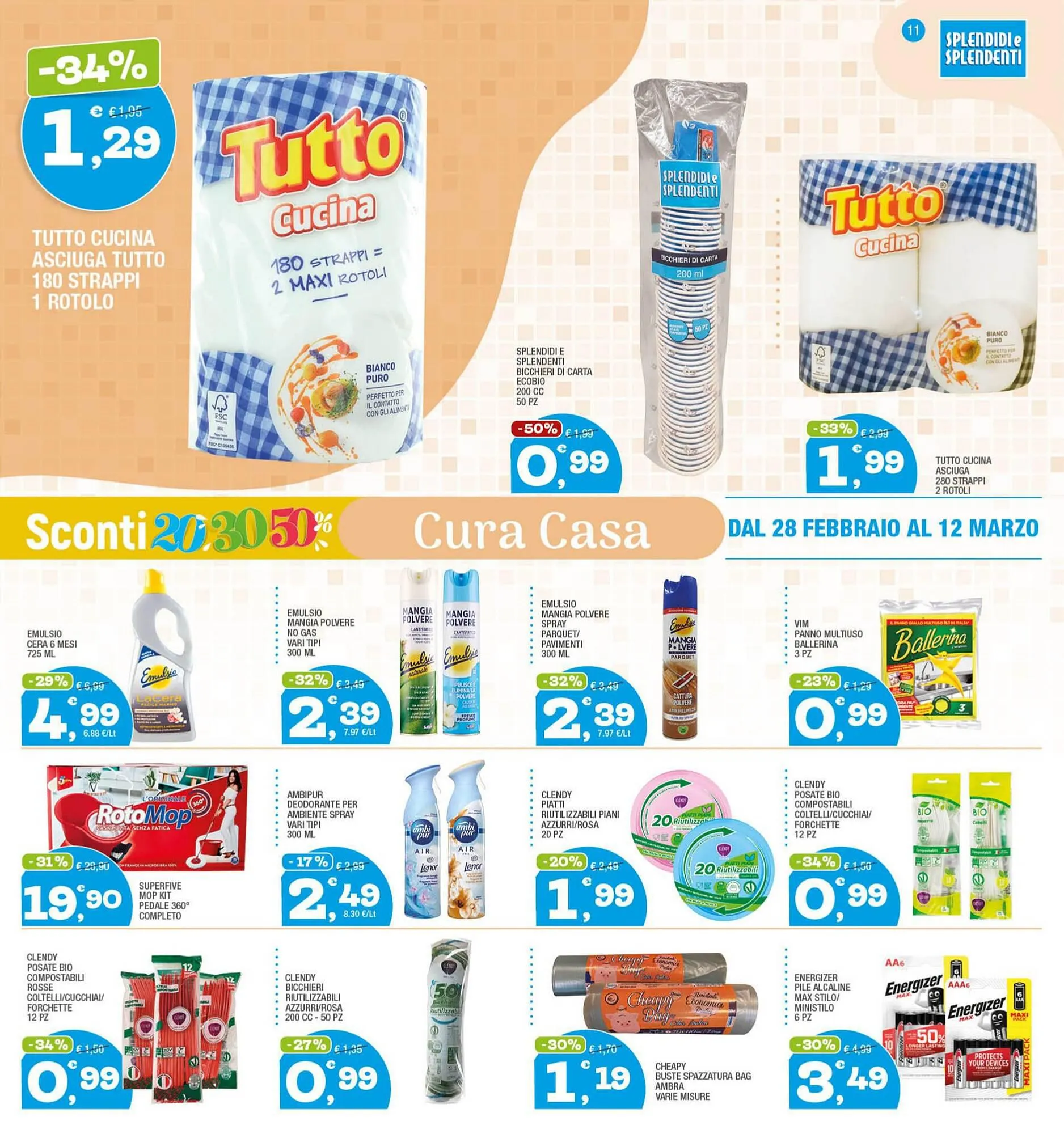 Volantino Splendidi e Splendenti da 28 febbraio a 12 marzo di 2024 - Pagina del volantino 11