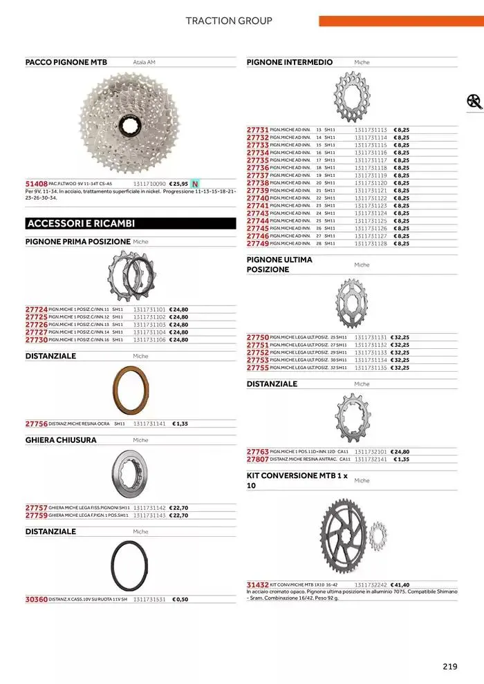 Catalogo ricambi ed accessori da 20 novembre a 31 dicembre di 2025 - Pagina del volantino 103