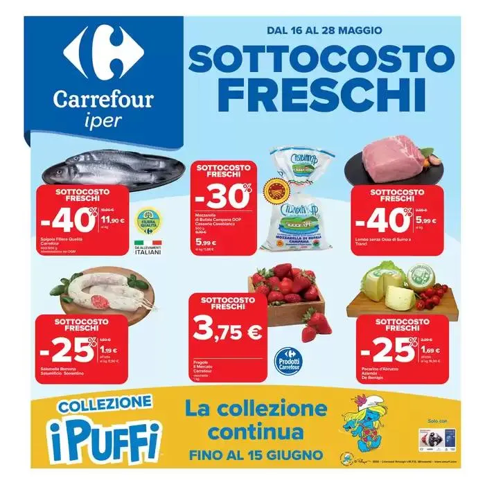 Sottocosto freschi da 16 maggio a 28 maggio di 2025 - Pagina del volantino 1
