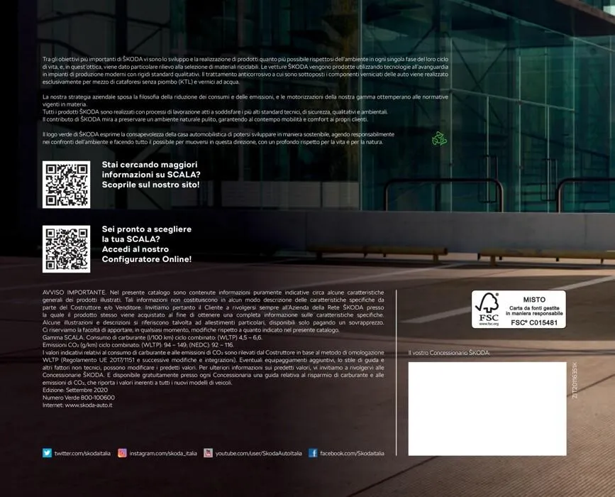 Nuova Skoda Scala da 15 maggio a 31 gennaio di 2028 - Pagina del volantino 28