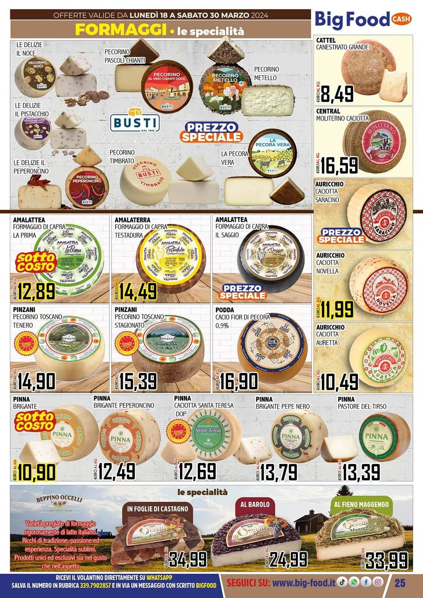 Volantino Big Food da 18 marzo a 30 marzo di 2024 - Pagina del volantino 25