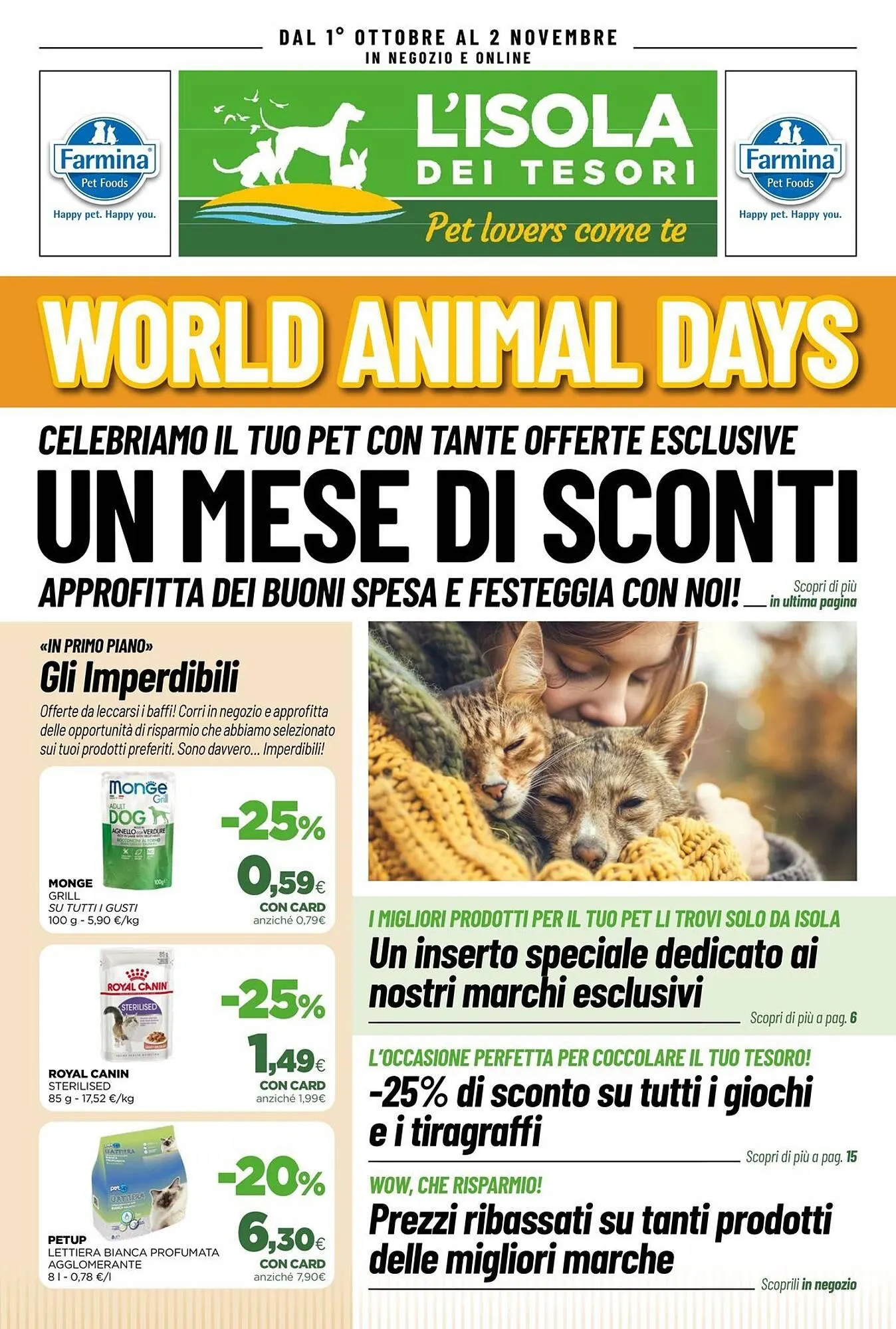 Volantino L´Isola dei Tesori da 1 ottobre a 2 ottobre di 2025 - Pagina del volantino 1