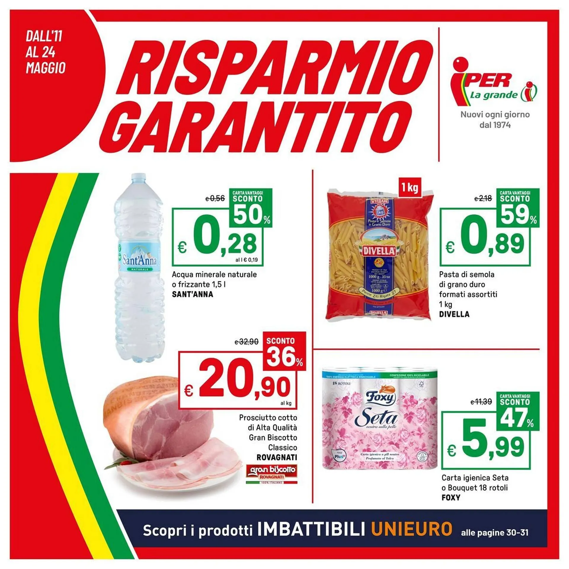 Volantino Iper La Grande da 11 maggio a 24 maggio di 2026 - Pagina del volantino 1