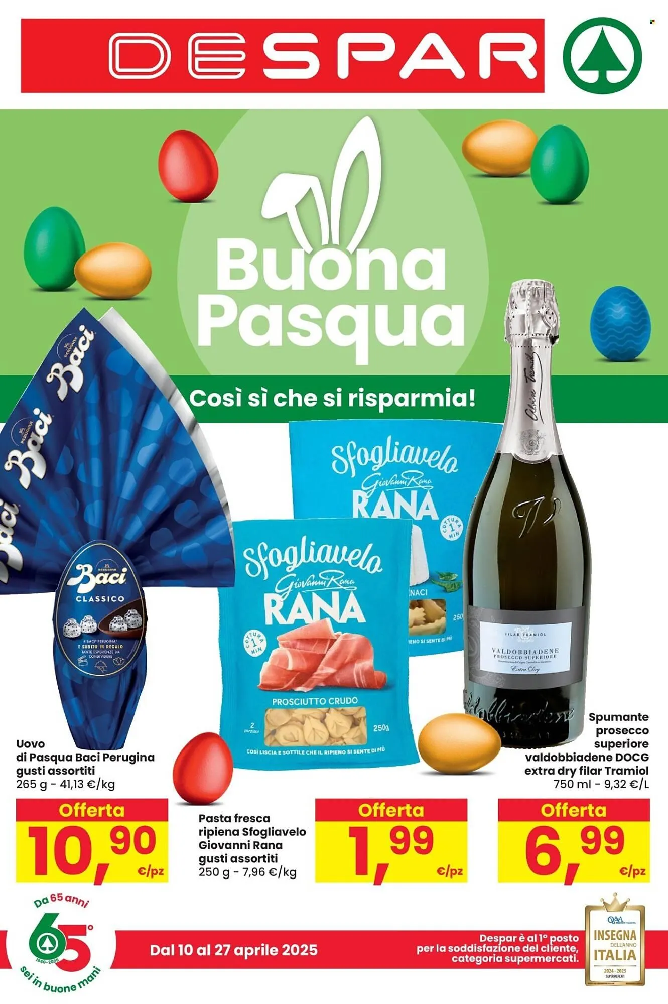 Volantino Despar da 10 aprile a 27 aprile di 2025 - Pagina del volantino 1