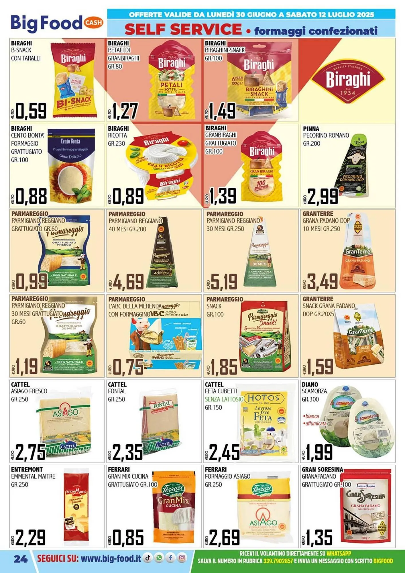 Volantino Big Food da 30 giugno a 12 luglio di 2025 - Pagina del volantino 24