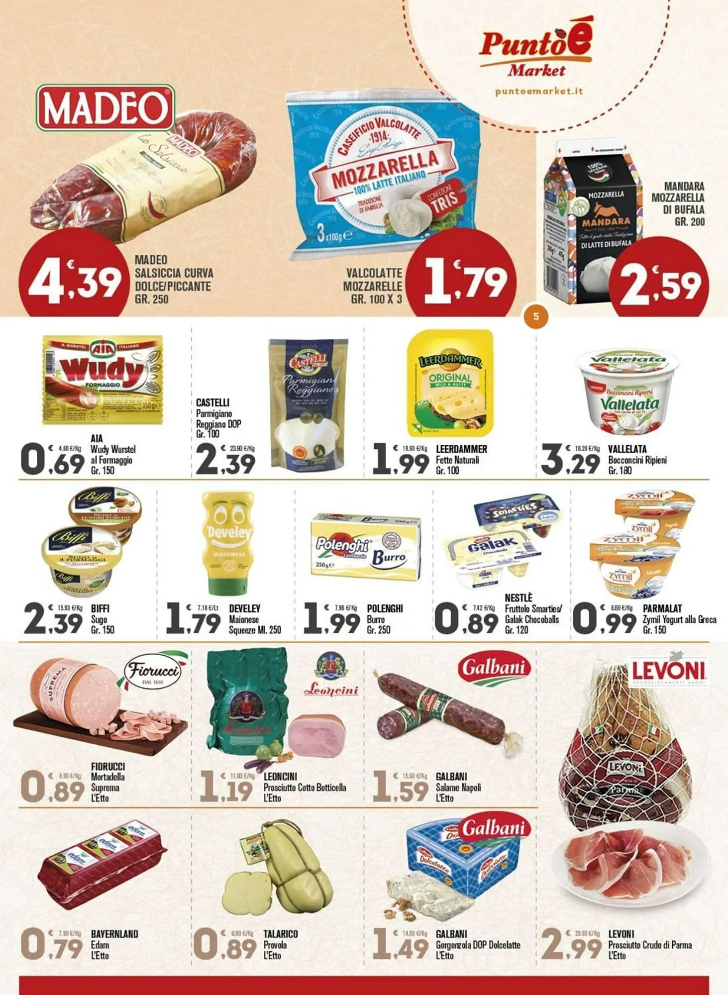 Volantino Punto é market da 11 maggio a 24 maggio di 2026 - Pagina del volantino 5