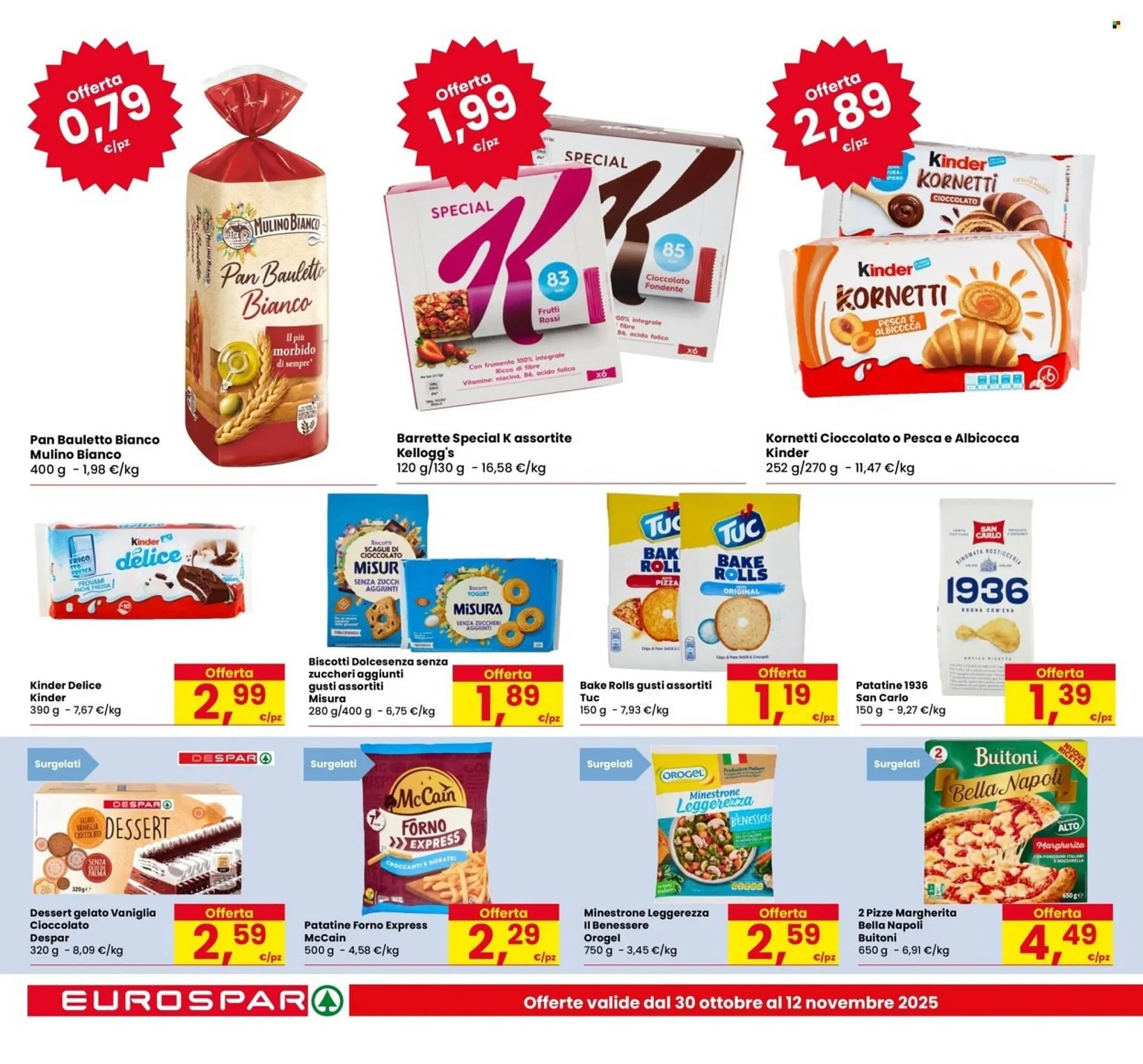 Volantino Eurospar da 30 ottobre a 12 novembre di 2025 - Pagina del volantino 18