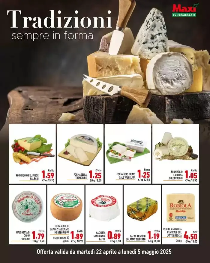 Da noi conviene tutti i giorni da 22 aprile a 5 maggio di 2025 - Pagina del volantino 4