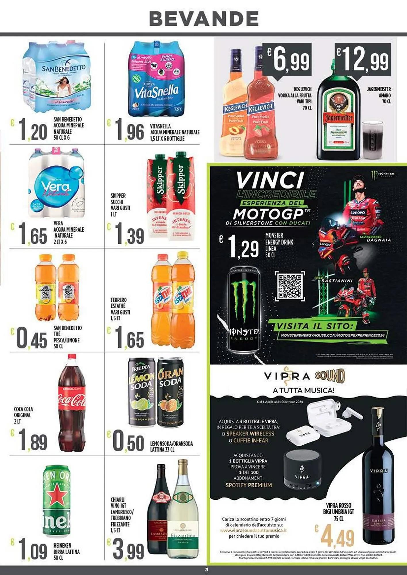 Volantino Supermercato Pollio da 15 aprile a 28 aprile di 2024 - Pagina del volantino 21