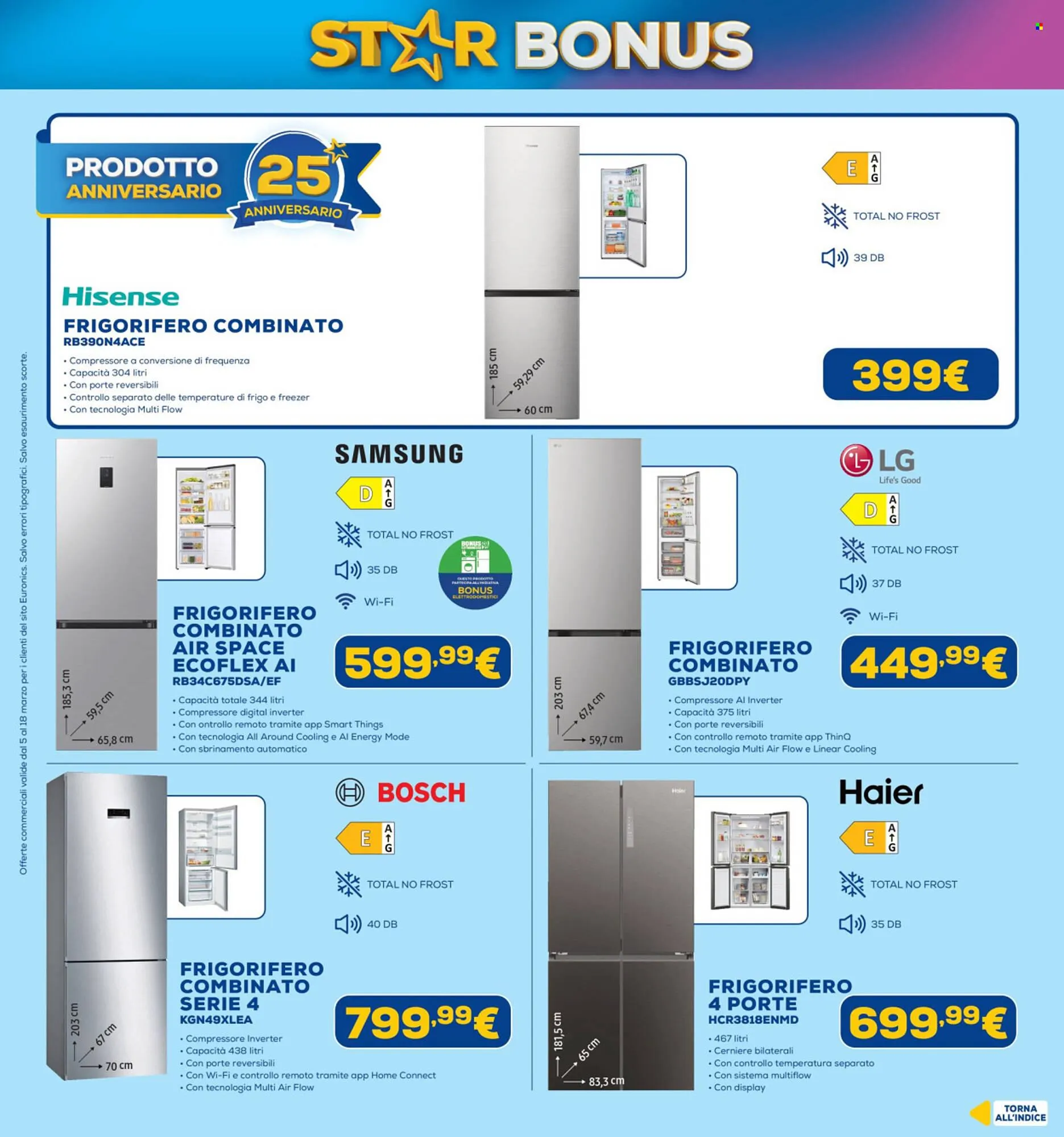 Volantino Euronics da 5 marzo a 18 marzo di 2026 - Pagina del volantino 7